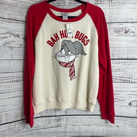 Looney Tunes jerry lee Sweatshirt Womens Size large - Picture 2 of 11